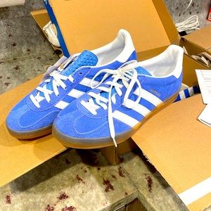 adidas Originals Gazelle Indoor - baby blue size 7